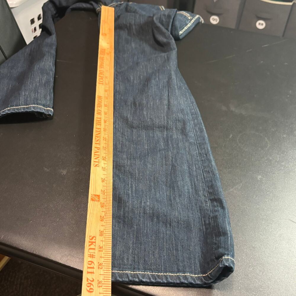 BKE Sabrina Bootcut Jeans Womens 29L Dark Wash Stretch Denim Mid Rise - Picture 6 of 6